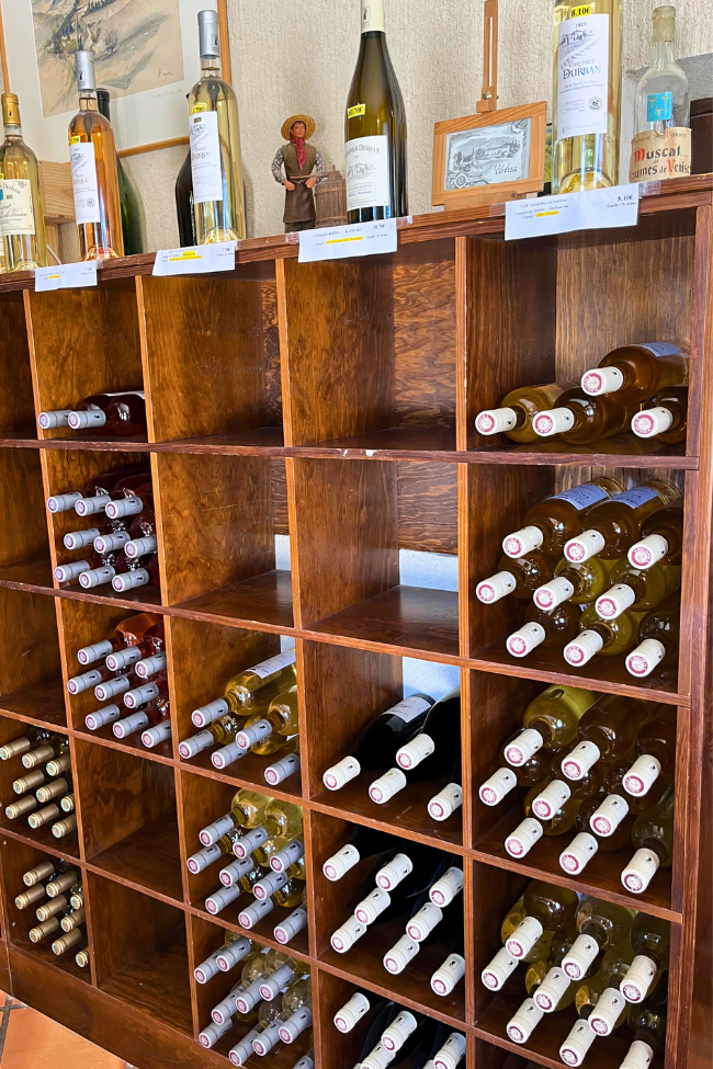 notre boutique domaine de durban beaumes de venise